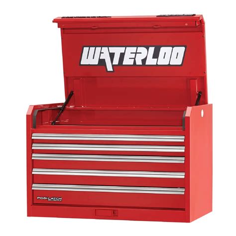 metal tool boxes waterloo|waterloo 5 drawer tool box.